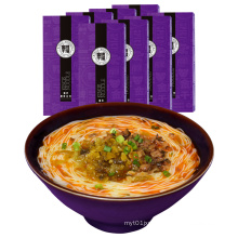 192.5g Chongqing Tasty Noodles Chinese Best Sellers Delicious Convenient Hot and Sour Pickled Rice Ramen Noodles